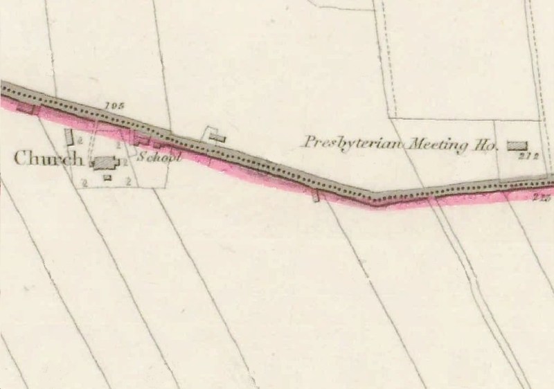Lisglennon School 1st Edition Ordnance Survey Sheet