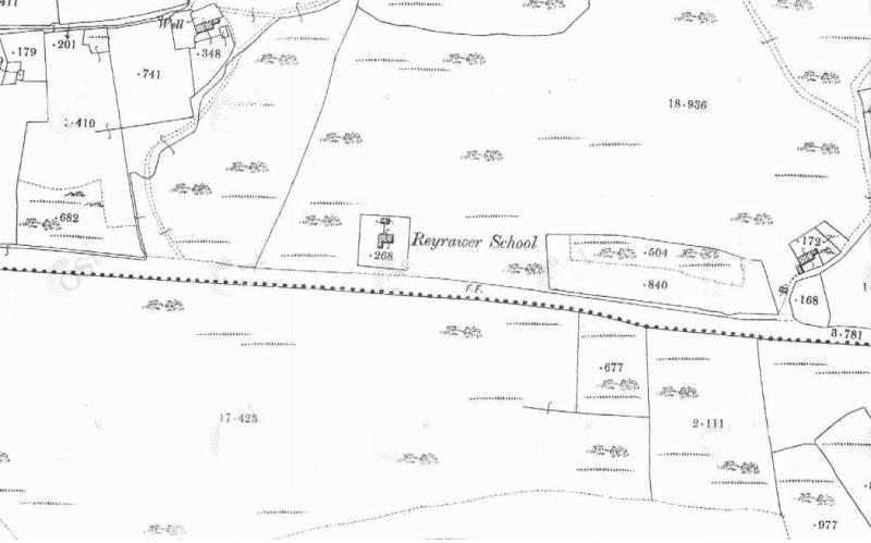Reyrawer NS 25 inches to one mile c1900