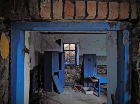 Whiddy Island NS Co. Cork 1887 Doorway Looking in