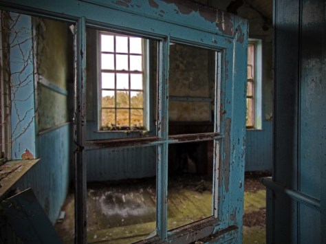 Carrigan Co. Cavan 1897 Interior School Room Blue Interior Doorway