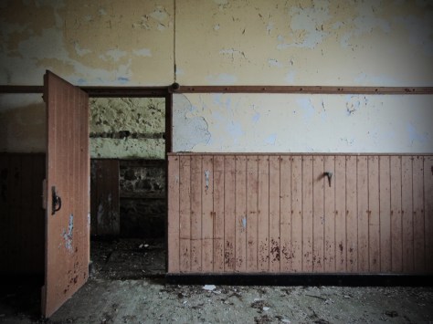Carrigan Co. Cavan 1897 Interior School Room Red