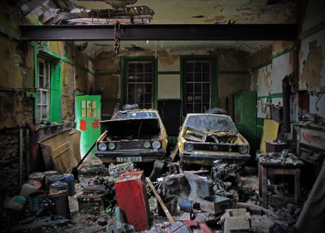 Gaigue NS Co. Cavan 1890 - 1900: Now a mechanic's workshop