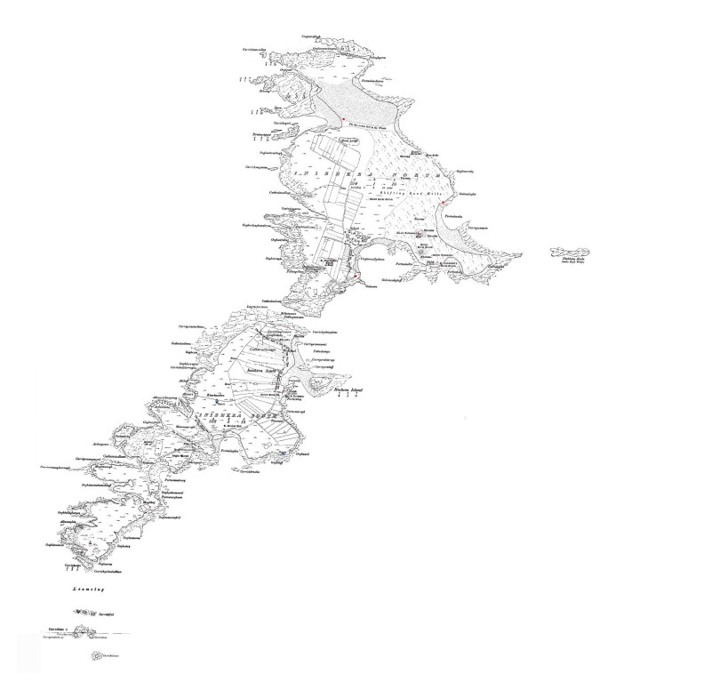 Inishkea Island - Ordnance Survey 3rd Edition Sheet