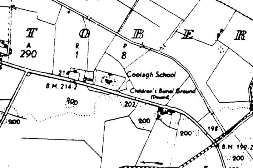 Coolagh National School - Cassini 6-inch Map