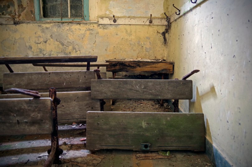 Cross (St. Attracta's) National School at Cross was built c.1886